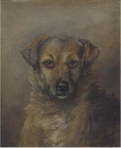DARWIN G.H 1800-1800,The Rev. A. W. Darwin's dog Mac,1895,Christie's GB 2004-06-10