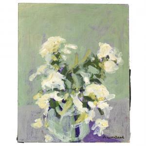DASH Robert Warren 1934-2013,White Bouquet,1964,Clars Auction Gallery US 2023-04-14