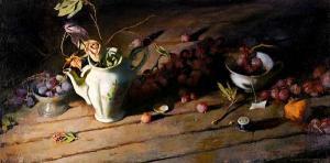 DASKALAKIS Stefanos 1952,Still life with grapes,1999,Bonhams GB 2008-11-11