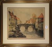 DASSELBORNE LUCIEN 1873-1962,Pont sur la Dyle,Clars Auction Gallery US 2018-06-16