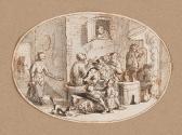 DASSONVILLE Jacques 1619-1670,Drei Blätter mit Szenen des ländlichen Ve,Hargesheimer Kunstauktionen 2013-09-21