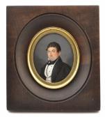 DASSY Jean Joseph 1796-1865,Miniatyrmålning,1837,Crafoord SE 2012-11-22