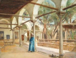 DASTUGUE Maxime 1851-1909,Arab man in a courtyard,Bonhams GB 2020-02-26