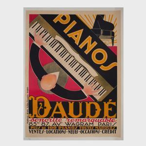 DAUDÉ André 1897-1979,Pianos Daudé,1926,Stair Galleries US 2018-09-28