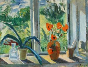 DAUGAARD Niels Christian 1901-1993,Still life in a window sill,Bruun Rasmussen DK 2022-04-05