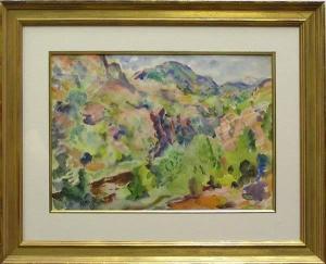 DAUGHERTY Paul,Hillside Landscape,20th century,Clars Auction Gallery US 2008-09-14