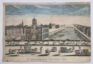 DAUMONT JEAN FRANCOIS 1705-1775,LA SAMARITAINE SUR LE PONT-NEUF A PARIS,1770,Eric Caudron 2024-04-03