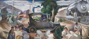 DAVENPORT Carlson S,A CENTURY OF PROGRESS (THE U.S. POSTAL SERVICE),1939,Sotheby's 2013-10-03