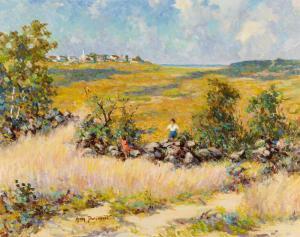 DAVENPORT Henry 1882-1965,Blueberry Time, Nantucket,Hindman US 2023-05-19