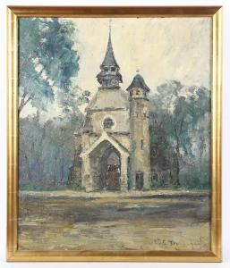 DAVENPORT William Slocum 1868-1938,church buildings,Burstow and Hewett GB 2022-02-25