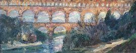 DAVENPORT William Slocum 1868-1938,Pont du Gard,Saint Germain en Laye encheres-F. Laurent 2021-07-24