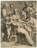 DAVENT Léon 1540-1556,Virgin and Child with Saints,1540,Christie's GB 2020-07-15