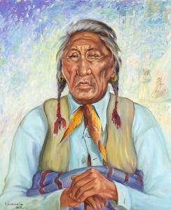 DAVEY LOCHRIE Elizabeth 1890-1981,Bull Weasel - Crow,Jackson Hole US 2022-02-18