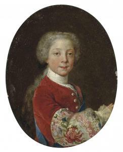 DAVID Antonio 1698-1750,Portrait of Prince Henry Benedict Stuart  as a boy,Christie's GB 2011-07-06