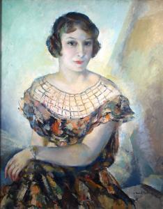DAVID GELL Honor Mary Ryland 1903,Portrait de femme,Millon & Associés FR 2005-11-18