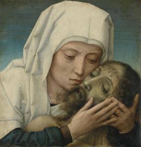 DAVID Gerard 1460-1523,La Déploration sur le Christ mort,Christie's GB 2018-06-20