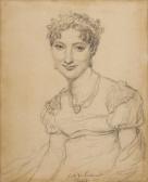 DAVID Jacques Louis 1748-1825,Portrait de Pauline Jeanin,Millon & Associés FR 2016-12-14