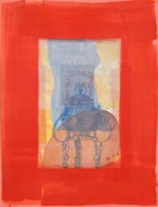 DAVID Michael 1954,Red from the Being Series,1991,Ro Gallery US 2024-04-04