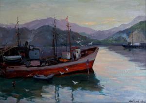 davidov vitali 1923-2007,In the Port of Kamtchatka,1961,John Nicholson GB 2018-12-19
