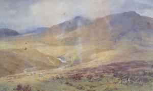 DAVIDSON Charles Grant 1824-1902,Ponies on the Moors,Gorringes GB 2022-07-25