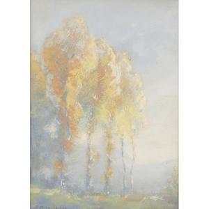 DAVIDSON Florence(Gertrude Lucius) 1887-1962,Impressionist landscape,Ripley Auctions US 2012-02-25