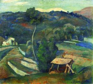 DAVIDSON Magel 1885-1969,Paysage,Blanchet FR 2011-06-15