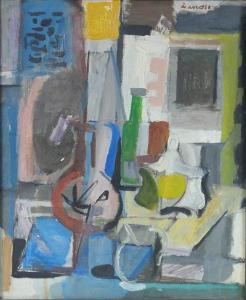 DAVIDSON Morris 1898-1979,abstract still life,Elite US 2013-11-02