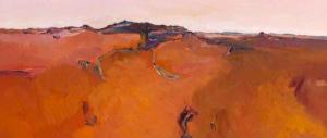 DAVIDSON Peter 1944,CENTRAL AUSTRALIAN LANDSCAPE,GFL Fine art AU 2021-08-22