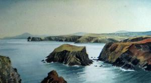 DAVIES ALUN 1900-1900,Pembrokeshire coastal scene,Rogers Jones & Co GB 2016-12-02