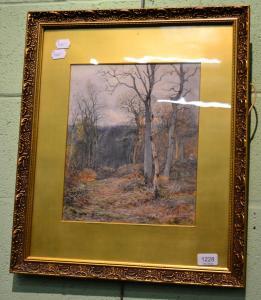 DAVIES edward 1843-1912,Autumnal woodland scene,Tennant's GB 2016-04-15