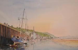 DAVIES GLYNN,the harbour Aberdovey,1989,Fieldings Auctioneers Limited GB 2012-10-06