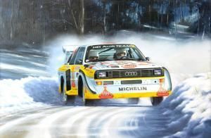 DAVIES Keith 1960,Walter Rohrl Audi Sport Quattro S1 Rallye Monte Ca,2003,Ewbank Auctions 2018-10-25
