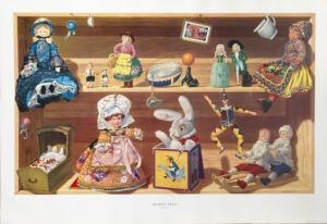 DAVIES KEN 1925-2017,Dearest Dolls,1954,Ro Gallery US 2021-05-27