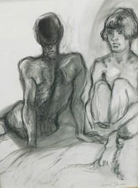 DAVIES Lewis 1939-2010,Seated nudes study,Golding Young & Mawer GB 2017-11-22