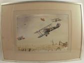 DAVIES R,WWI planes in a dogfight,Serrell Philip GB 2021-07-22
