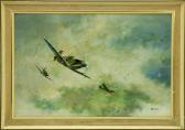 DAVIES Roland 1904-1993,Spitfires in Formation,Gerrards GB 2007-09-27