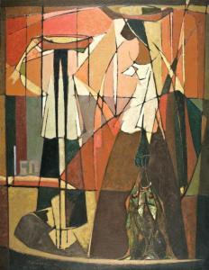 DAVILA Alberto 1912-1988,Two peasant women,Matsa IL 2010-06-30