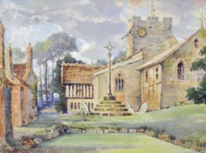DAVIS Brandon 1800-1900,Birkswell Church Warwickshire,1949,Fellows & Sons GB 2017-05-09