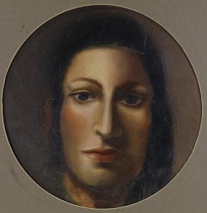 DAVIS Brian 1900-1900,Portrait of Ladmilla Khan,1971,Burstow and Hewett GB 2019-05-22