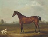 DAVIS C.W,A bay hunter and a spaniel,1829,Christie's GB 2014-12-17