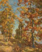 Davis Charles Harold 1856-1933,A View to the River, Autumn,Shannon's US 2006-10-26