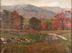 Davis Charles Harold 1856-1933,Autumn Pastures and Rolling Hills,Skinner US 2024-03-06