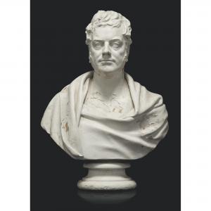 DAVIS Edward 1813-1878,BUST OF A GENTLEMAN,1835,Christie's GB 2021-09-14