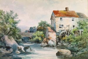 DAVIS Frederick Williams 1862-1919,The Water Mill,Bellmans Fine Art Auctioneers GB 2019-02-13