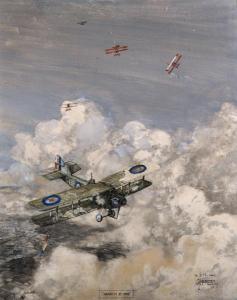 DAVIS G.H,"March. 21. 1918" , an Air Battle against the Red ,1919,John Nicholson GB 2017-08-02