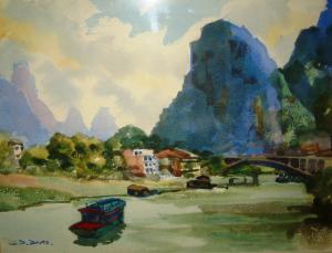DAVIS Geoffrey,Li river China,Vickers & Hoad GB 2009-09-27