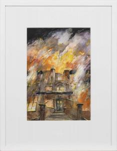 DAVIS James S. 1944,FIRE OF TEARS, GLASGOW SCHOOL OF ART,McTear's GB 2023-11-09
