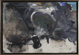 Davis Jerrold 1926,BLACK ABSTRACT,Ro Gallery US 2023-05-18