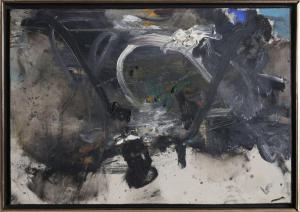 Davis Jerrold 1926,Black Abstract,Ro Gallery US 2023-05-13