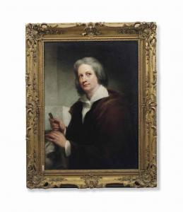 DAVIS John Phillip «Pope» 1784-1862,Portrait of Bertel Thorvaldsen,Christie's GB 2014-04-30